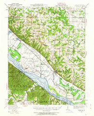 Renault Illinois Historical topographic map, 1:62500 scale, 15 X 15 Minute, Year 1940