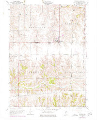 Reynolds Illinois Historical topographic map, 1:24000 scale, 7.5 X 7.5 Minute, Year 1953