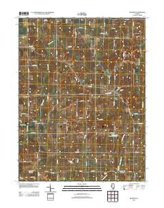 Richfield Illinois Historical topographic map, 1:24000 scale, 7.5 X 7.5 Minute, Year 2012