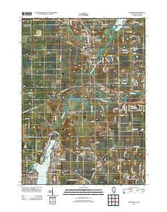 Richmond Illinois Historical topographic map, 1:24000 scale, 7.5 X 7.5 Minute, Year 2012
