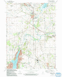 Richmond Illinois Historical topographic map, 1:24000 scale, 7.5 X 7.5 Minute, Year 1992