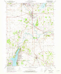 Richmond Illinois Historical topographic map, 1:24000 scale, 7.5 X 7.5 Minute, Year 1963