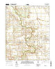 Ridgway Illinois Current topographic map, 1:24000 scale, 7.5 X 7.5 Minute, Year 2015