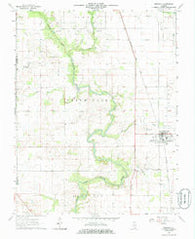 Ridgway Illinois Historical topographic map, 1:24000 scale, 7.5 X 7.5 Minute, Year 1963