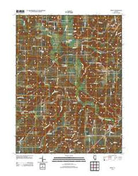 Ripley Illinois Historical topographic map, 1:24000 scale, 7.5 X 7.5 Minute, Year 2012