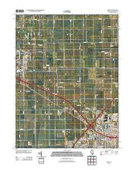 Rising Illinois Historical topographic map, 1:24000 scale, 7.5 X 7.5 Minute, Year 2012
