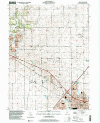 Rising Illinois Historical topographic map, 1:24000 scale, 7.5 X 7.5 Minute, Year 1998