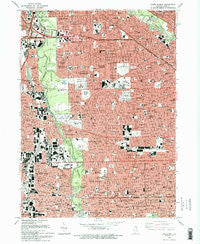 River Forest Illinois Historical topographic map, 1:24000 scale, 7.5 X 7.5 Minute, Year 1993