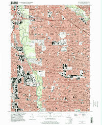 River Forest Illinois Historical topographic map, 1:24000 scale, 7.5 X 7.5 Minute, Year 1997