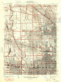 River Forest Illinois Historical topographic map, 1:24000 scale, 7.5 X 7.5 Minute, Year 1928