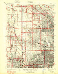 River Forest Illinois Historical topographic map, 1:24000 scale, 7.5 X 7.5 Minute, Year 1928