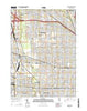 River Forest Illinois Current topographic map, 1:24000 scale, 7.5 X 7.5 Minute, Year 2015