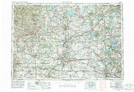 Rockford Illinois Historical topographic map, 1:250000 scale, 1 X 2 Degree, Year 1958