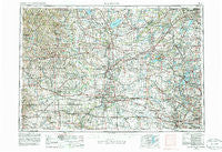 Rockford Illinois Historical topographic map, 1:250000 scale, 1 X 2 Degree, Year 1958