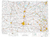 Rockford Illinois Historical topographic map, 1:250000 scale, 1 X 2 Degree, Year 1958