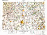 Rockford Illinois Historical topographic map, 1:250000 scale, 1 X 2 Degree, Year 1958