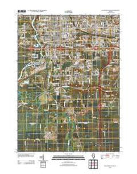 Rockford South Illinois Historical topographic map, 1:24000 scale, 7.5 X 7.5 Minute, Year 2012
