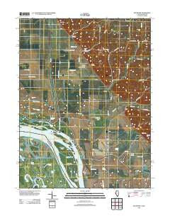 Rockport Illinois Historical topographic map, 1:24000 scale, 7.5 X 7.5 Minute, Year 2012