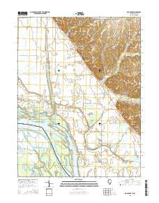 Rockport Illinois Current topographic map, 1:24000 scale, 7.5 X 7.5 Minute, Year 2015
