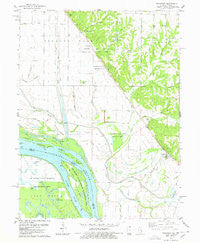 Rockport Illinois Historical topographic map, 1:24000 scale, 7.5 X 7.5 Minute, Year 1978