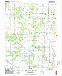 Rose Hill Illinois Historical topographic map, 1:24000 scale, 7.5 X 7.5 Minute, Year 1998