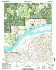 Rosiclare Illinois Historical topographic map, 1:24000 scale, 7.5 X 7.5 Minute, Year 1996