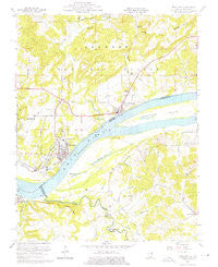 Rosiclare Illinois Historical topographic map, 1:24000 scale, 7.5 X 7.5 Minute, Year 1959