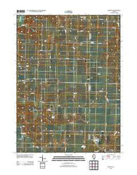 Rozetta Illinois Historical topographic map, 1:24000 scale, 7.5 X 7.5 Minute, Year 2012