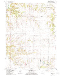 Rozetta Illinois Historical topographic map, 1:24000 scale, 7.5 X 7.5 Minute, Year 1982