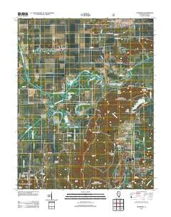 Rudement Illinois Historical topographic map, 1:24000 scale, 7.5 X 7.5 Minute, Year 2012