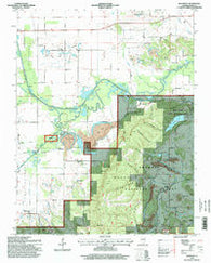 Rudement Illinois Historical topographic map, 1:24000 scale, 7.5 X 7.5 Minute, Year 1996