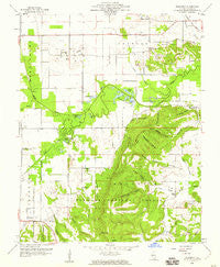 Rudement Illinois Historical topographic map, 1:24000 scale, 7.5 X 7.5 Minute, Year 1959
