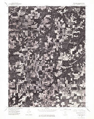 Rushville NE Illinois Historical topographic map, 1:24000 scale, 7.5 X 7.5 Minute, Year 1975