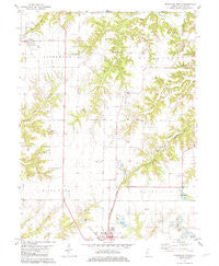 Rushville North Illinois Historical topographic map, 1:24000 scale, 7.5 X 7.5 Minute, Year 1981