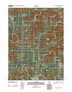 Rushville North Illinois Historical topographic map, 1:24000 scale, 7.5 X 7.5 Minute, Year 2012