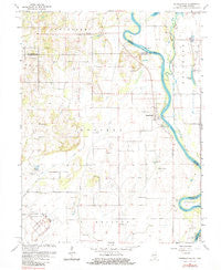 Russellville Illinois Historical topographic map, 1:24000 scale, 7.5 X 7.5 Minute, Year 1964