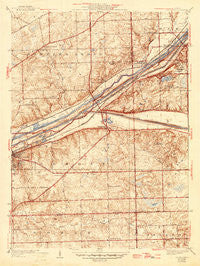 Sag Bridge Illinois Historical topographic map, 1:24000 scale, 7.5 X 7.5 Minute, Year 1928