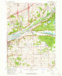 Sag Bridge Illinois Historical topographic map, 1:24000 scale, 7.5 X 7.5 Minute, Year 1963