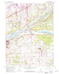 Sag Bridge Illinois Historical topographic map, 1:24000 scale, 7.5 X 7.5 Minute, Year 1963