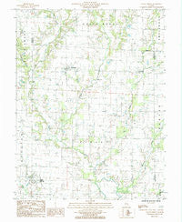Sailor Springs Illinois Historical topographic map, 1:24000 scale, 7.5 X 7.5 Minute, Year 1985