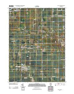 Saint Anne Illinois Historical topographic map, 1:24000 scale, 7.5 X 7.5 Minute, Year 2012