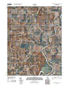 Saint Francisville Illinois Historical topographic map, 1:24000 scale, 7.5 X 7.5 Minute, Year 2010