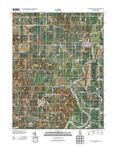 Saint Francisville Illinois Historical topographic map, 1:24000 scale, 7.5 X 7.5 Minute, Year 2012