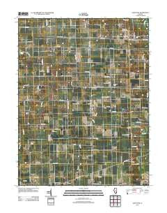 Saint Rose Illinois Historical topographic map, 1:24000 scale, 7.5 X 7.5 Minute, Year 2012