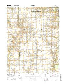 Saint Rose Illinois Current topographic map, 1:24000 scale, 7.5 X 7.5 Minute, Year 2015