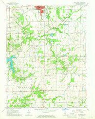 Salem South Illinois Historical topographic map, 1:24000 scale, 7.5 X 7.5 Minute, Year 1965