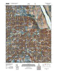 Saline Mines Illinois Historical topographic map, 1:24000 scale, 7.5 X 7.5 Minute, Year 2011