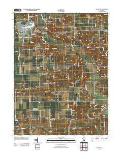 Salisbury Illinois Historical topographic map, 1:24000 scale, 7.5 X 7.5 Minute, Year 2012