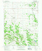 Sandford Indiana Historical topographic map, 1:24000 scale, 7.5 X 7.5 Minute, Year 1966