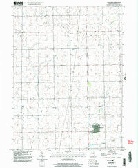 Saunemin Illinois Historical topographic map, 1:24000 scale, 7.5 X 7.5 Minute, Year 1998